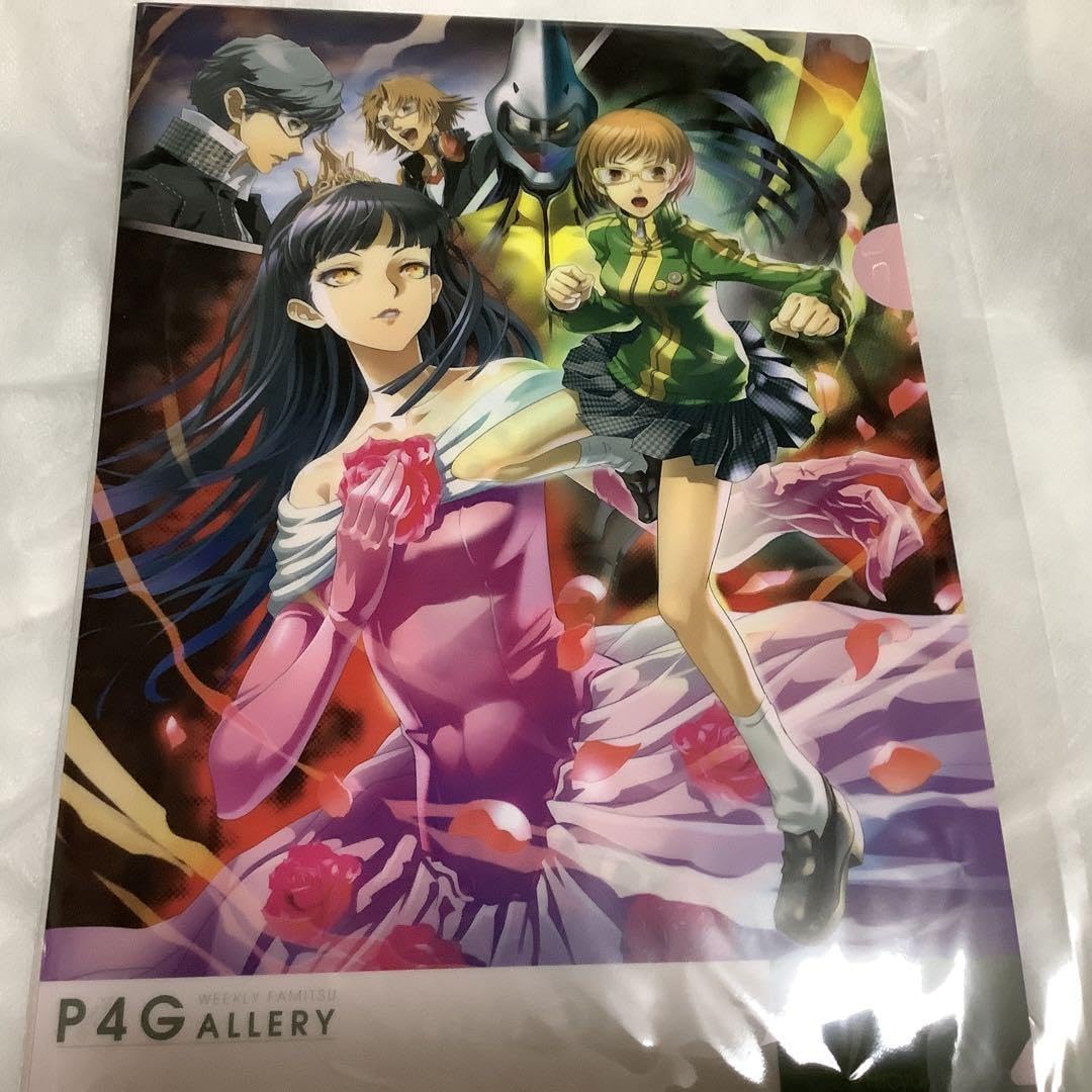 ペルソナ4 クリアファイル 8点 ペルソナ4 theANIMATION クリアファイル 足立透 堂島菜々子